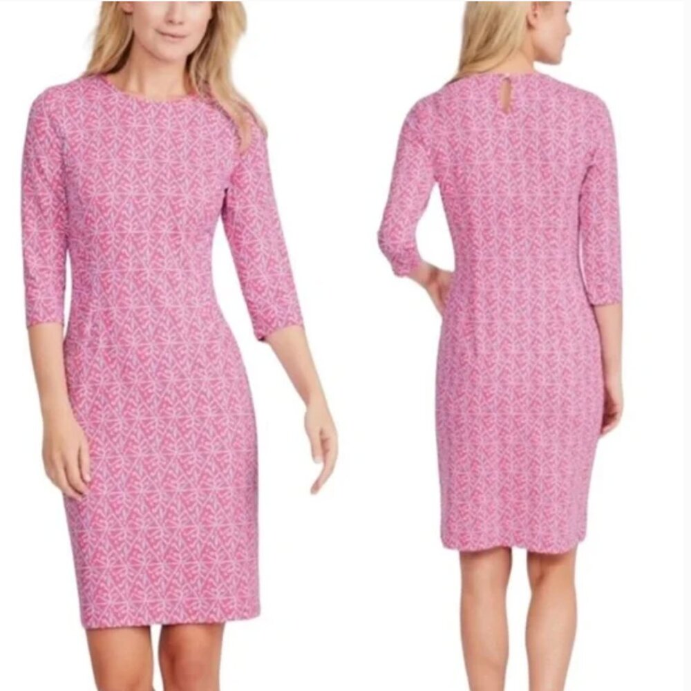 J.Mclaughlin Patterned Catalyst Dress Size Xs - image 1